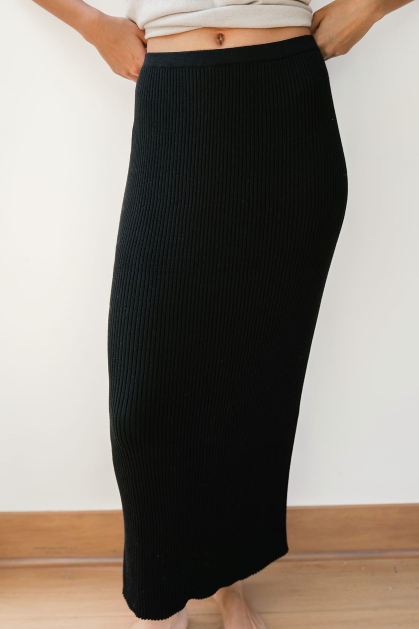 RIBBED SKIRT